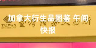 加拿大衍生品图鉴 午间快报