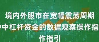 境内外股市在宽幅震荡周期中中杠杆资金的数据观察操作指引